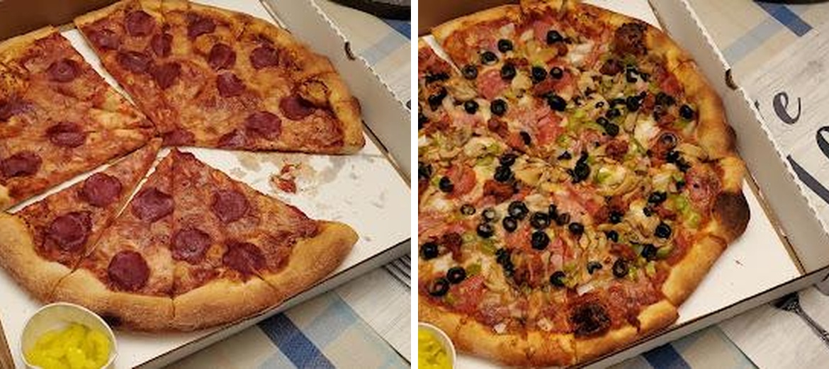 DeMarco's Pizza Cafe Menu