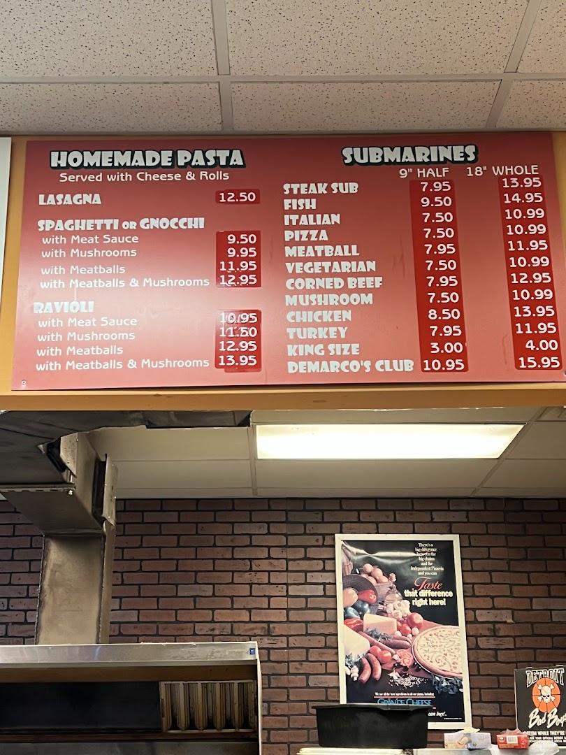DeMarco's Pizza Cafe